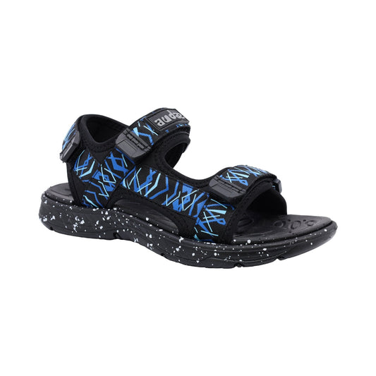 Sandalia Audaz para niño en sintético azul marino Fifty-seven con diseño estampado
