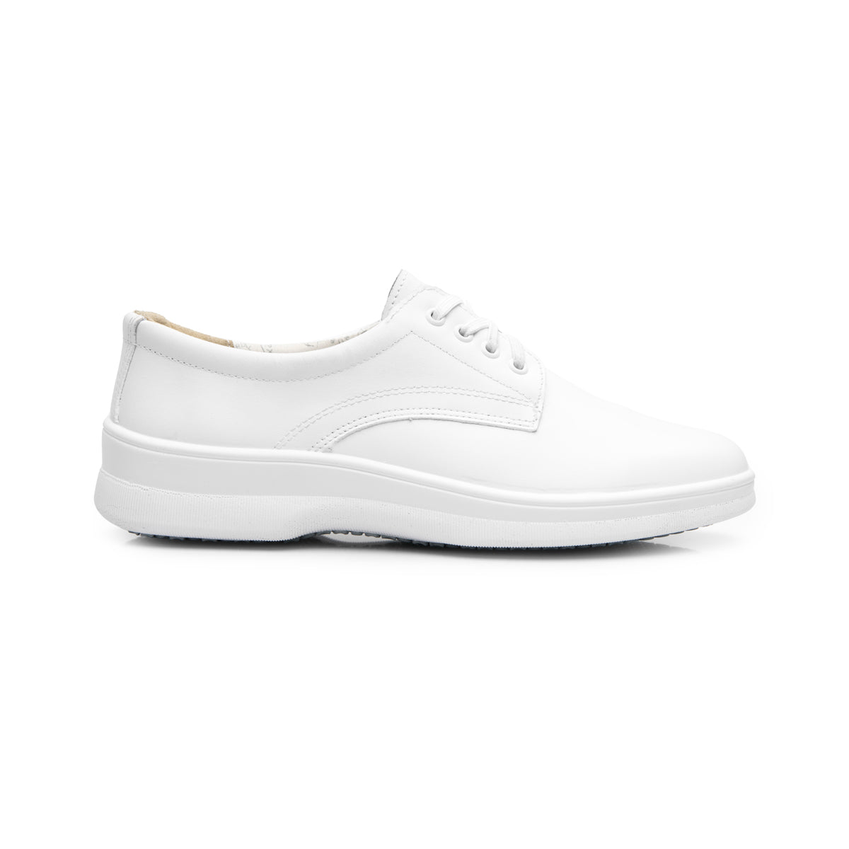 Flat De Servicio/Clínico Flexi Con Sistema De Mejor Agarre Para Mujer - Estilo 05807 Blanco