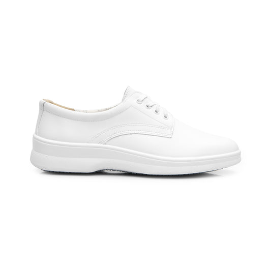 Flat De Servicio/Clínico Flexi Con Sistema De Mejor Agarre Para Mujer - Estilo 05807 Blanco