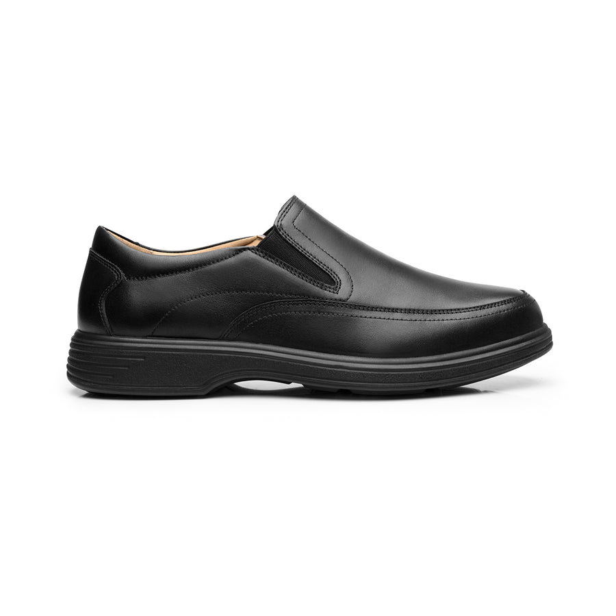 Calzado Dress Casual Flexi para Hombre Estilo 59312 Negro