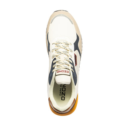 TENIS SPORT CABALLERO 600801 M-C BEIGE CAPA DE OZONO