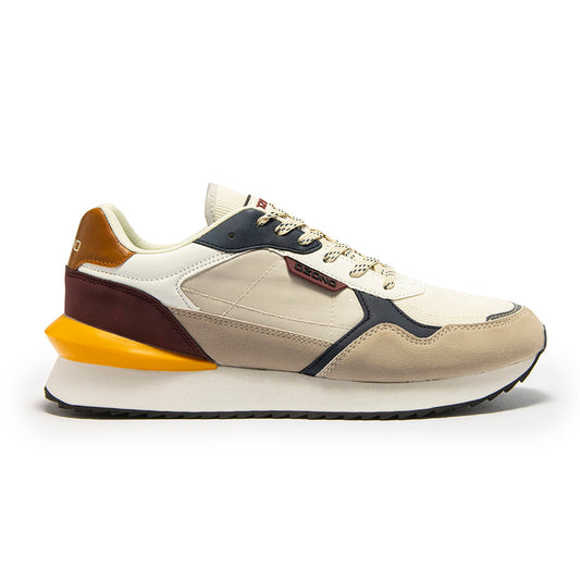 TENIS SPORT CABALLERO 600801 M-C BEIGE CAPA DE OZONO