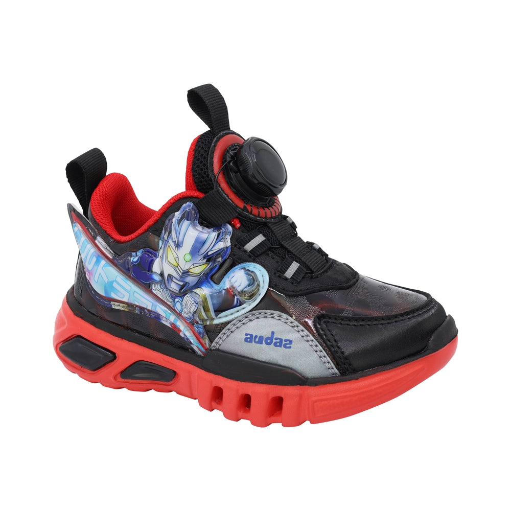 Tenis Audaz para niño en sintético rojo Two con diseño robot