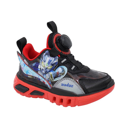 Tenis Audaz para niño en sintético rojo Two con diseño robot
