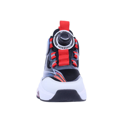 Tenis Audaz para niño en sintético azul Two con ajuste giratorio