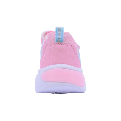 Tenis Coqueta para niña en sintético rosa Two con corazón decorativo
