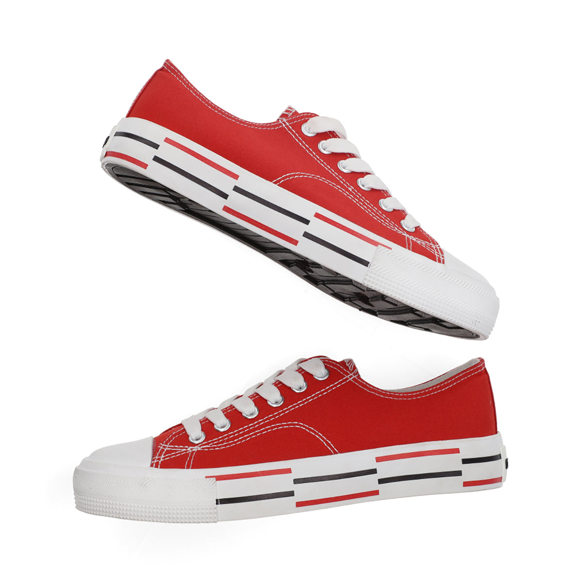SNEAKER SPORT DAMA 608201 ROJO CAPA DE OZONO