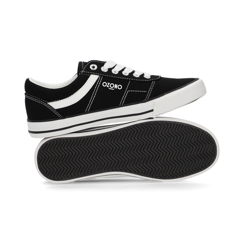 SNEAKER SPORT DAMA 608301 NEGRO CAPA DE OZONO