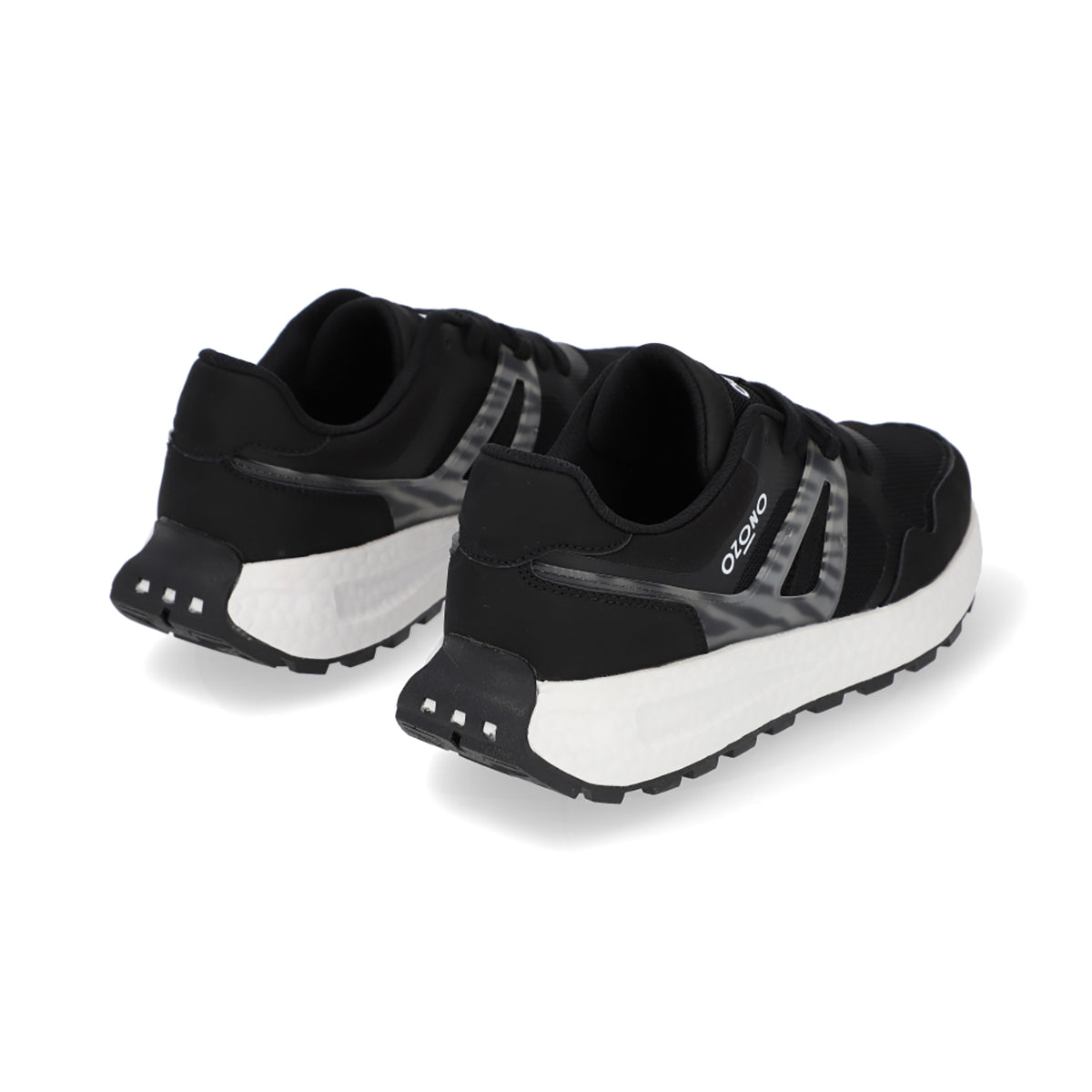SNEAKER SPORT DAMA 608801 NEGRO CAPA DE OZONO