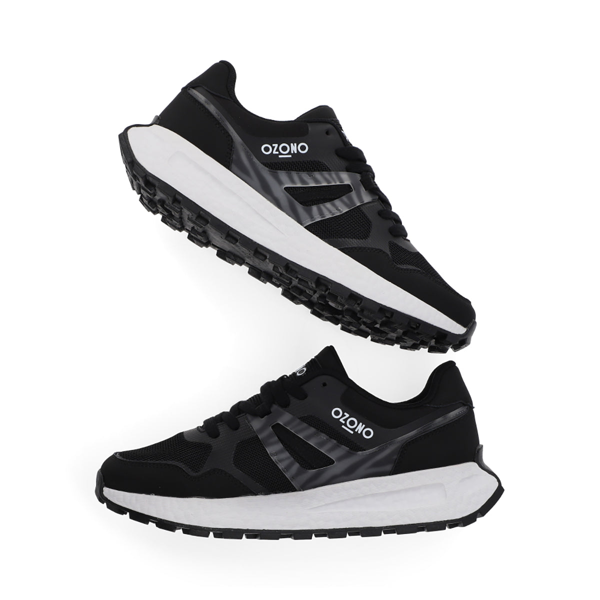 SNEAKER SPORT DAMA 608801 NEGRO CAPA DE OZONO