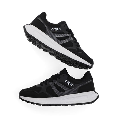 SNEAKER SPORT DAMA 608801 NEGRO CAPA DE OZONO