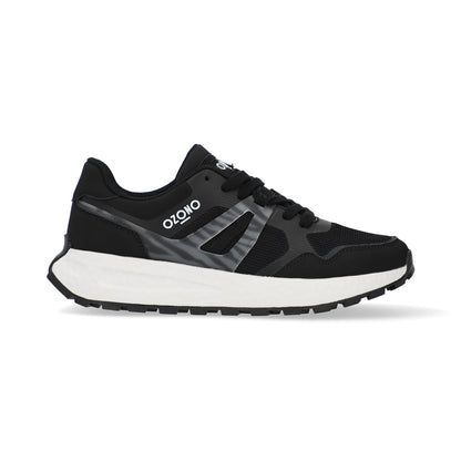 SNEAKER SPORT DAMA 608801 NEGRO CAPA DE OZONO