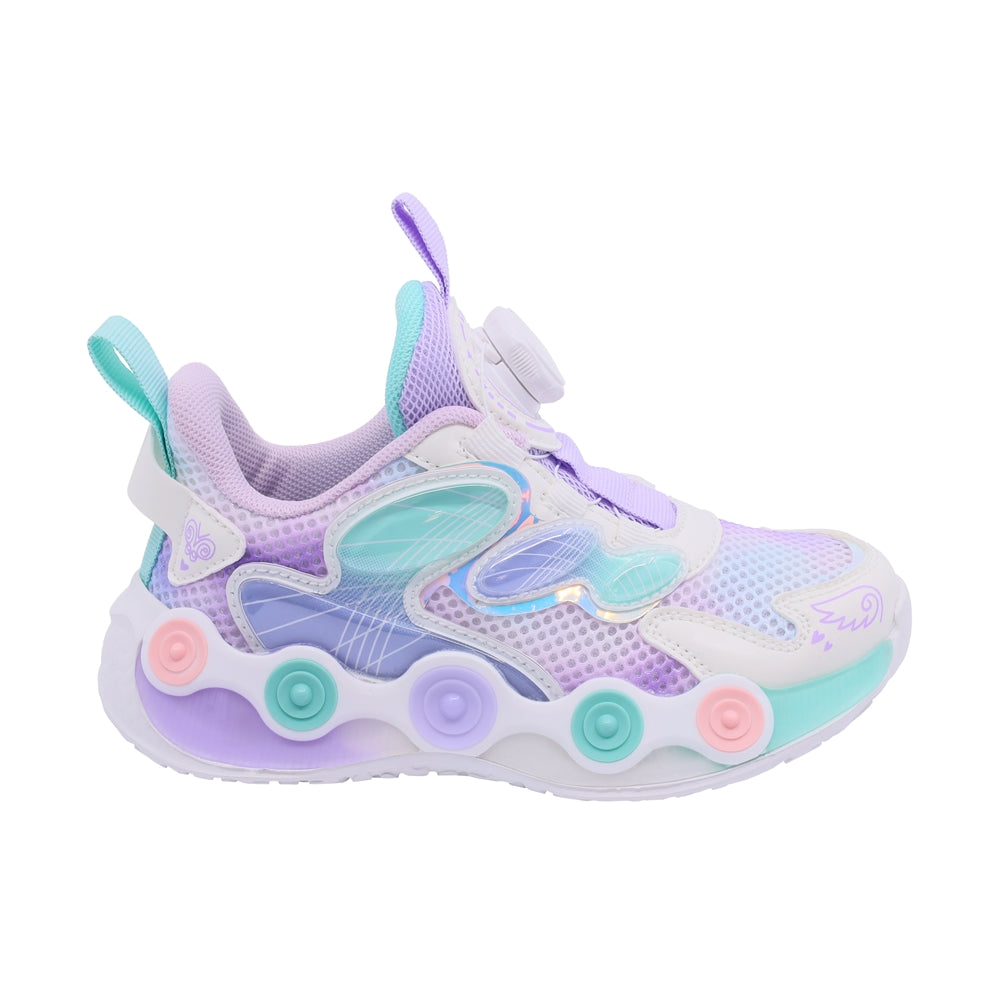 Tenis Coqueta para niña en sintético  azul Two con alas decorativas