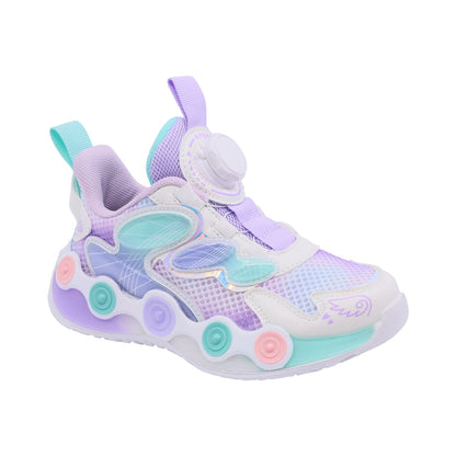 Tenis Coqueta para niña en sintético  azul Two con alas decorativas