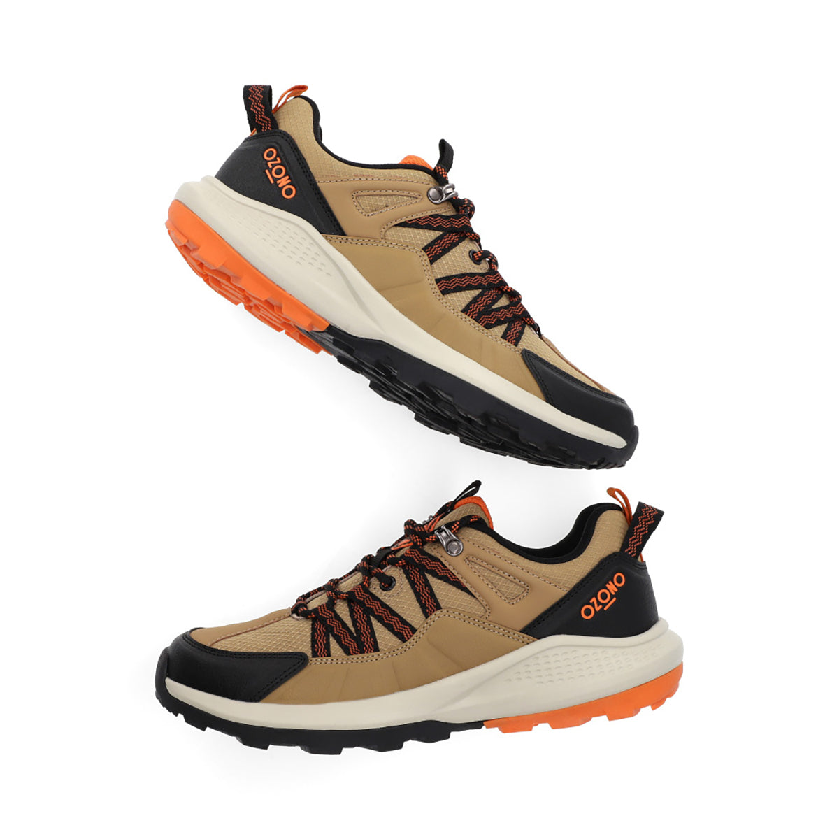 TENIS SPORT CABALLERO 609001 NEGRO/CAMEL CAPA DE OZONO