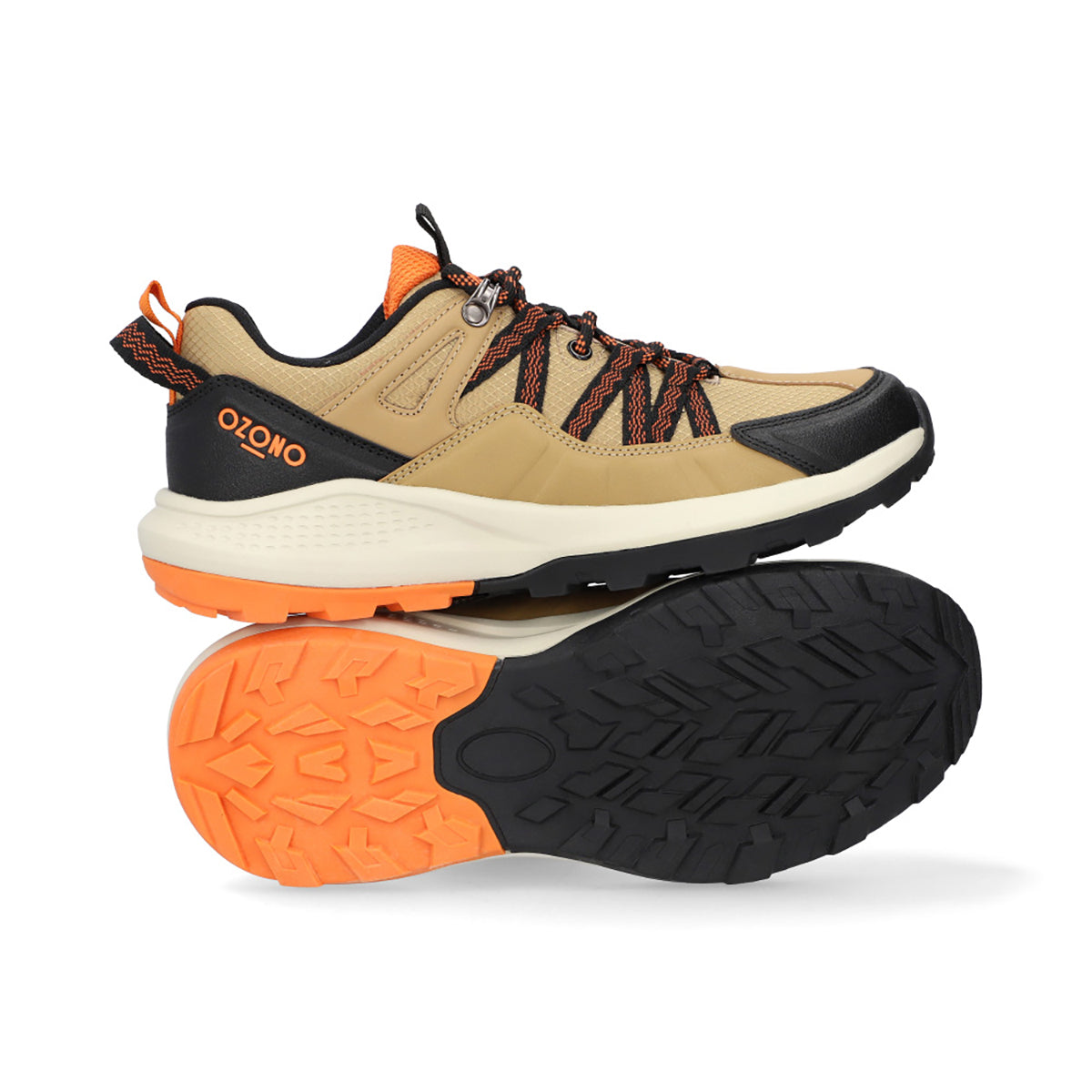 TENIS SPORT CABALLERO 609001 NEGRO/CAMEL CAPA DE OZONO