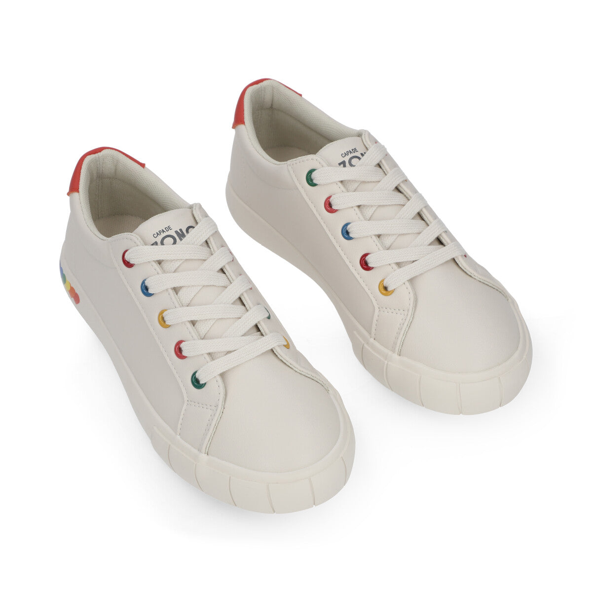 SNEAKER CASUAL DAMA 610602 LATTE CAPA DE OZONO