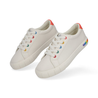 SNEAKER CASUAL DAMA 610602 LATTE CAPA DE OZONO