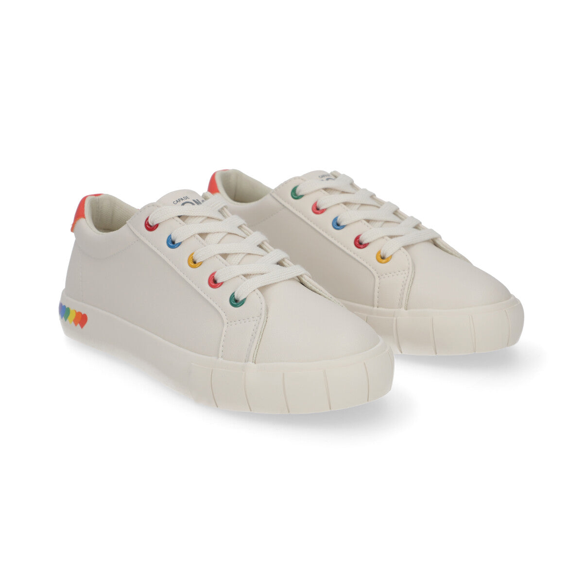 SNEAKER CASUAL DAMA 610602 LATTE CAPA DE OZONO