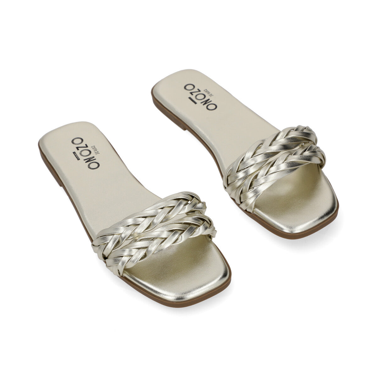 SANDALIA CASUAL DAMA 610701 DORADO CAPA DE OZONO