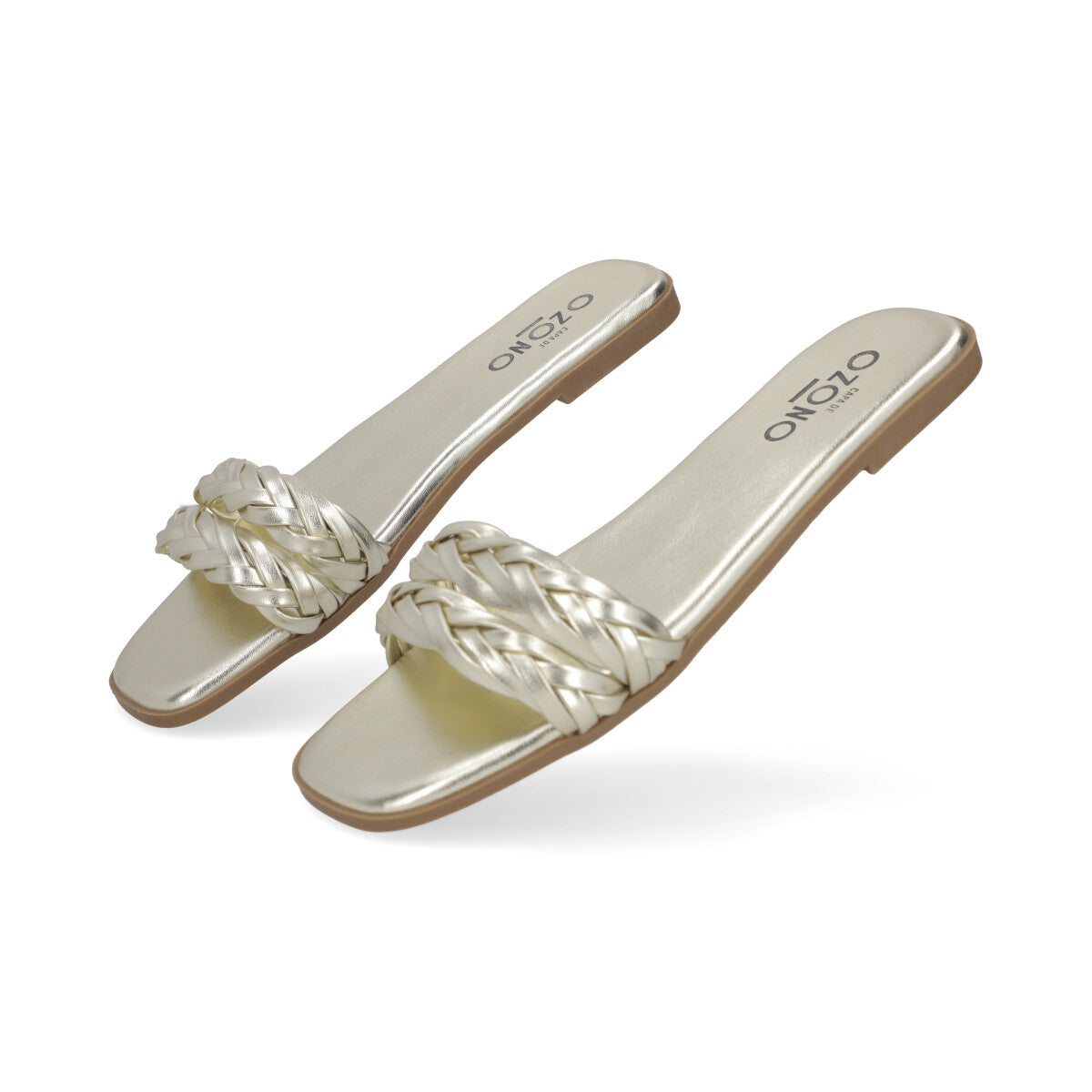 SANDALIA CASUAL DAMA 610701 DORADO CAPA DE OZONO