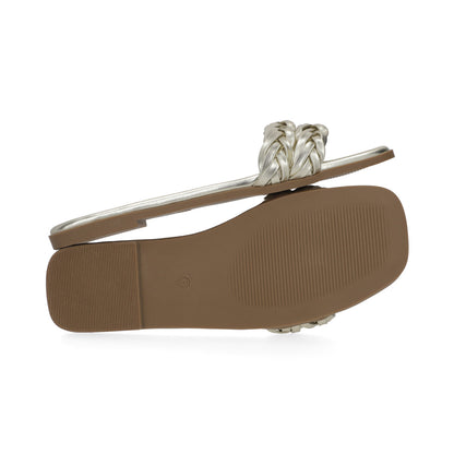 SANDALIA CASUAL DAMA 610701 DORADO CAPA DE OZONO