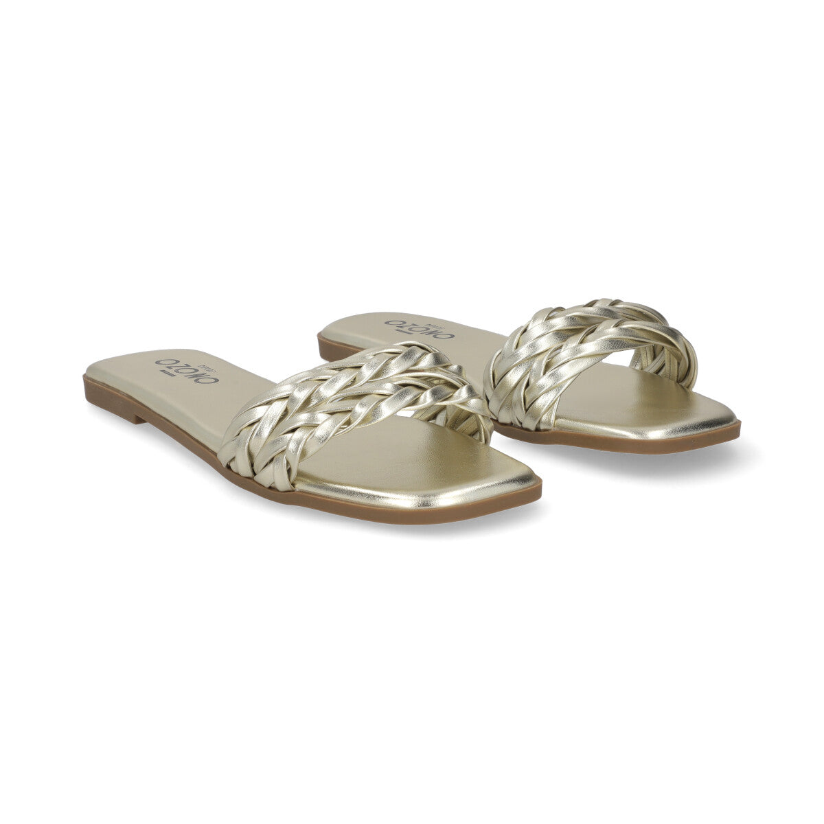 SANDALIA CASUAL DAMA 610701 DORADO CAPA DE OZONO