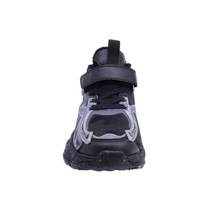 Tenis Audaz para niño en sintético negro Two con diseño de superhéroe