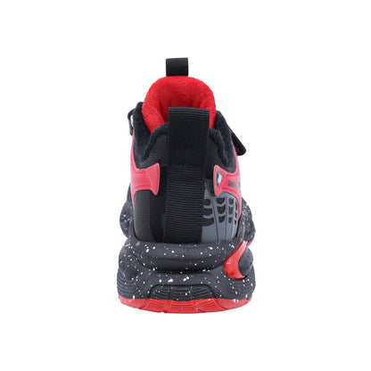 Tenis Audaz para niño en sintético rojo Two con diseño de superhéroe
