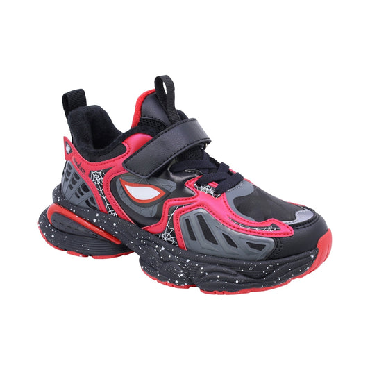 Tenis Audaz para niño en sintético rojo Two con diseño de superhéroe