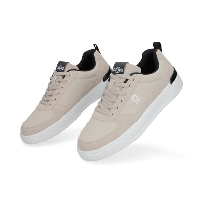 SNEAKER SPORT CABALLERO 611801 BEIGE CAPA DE OZONO