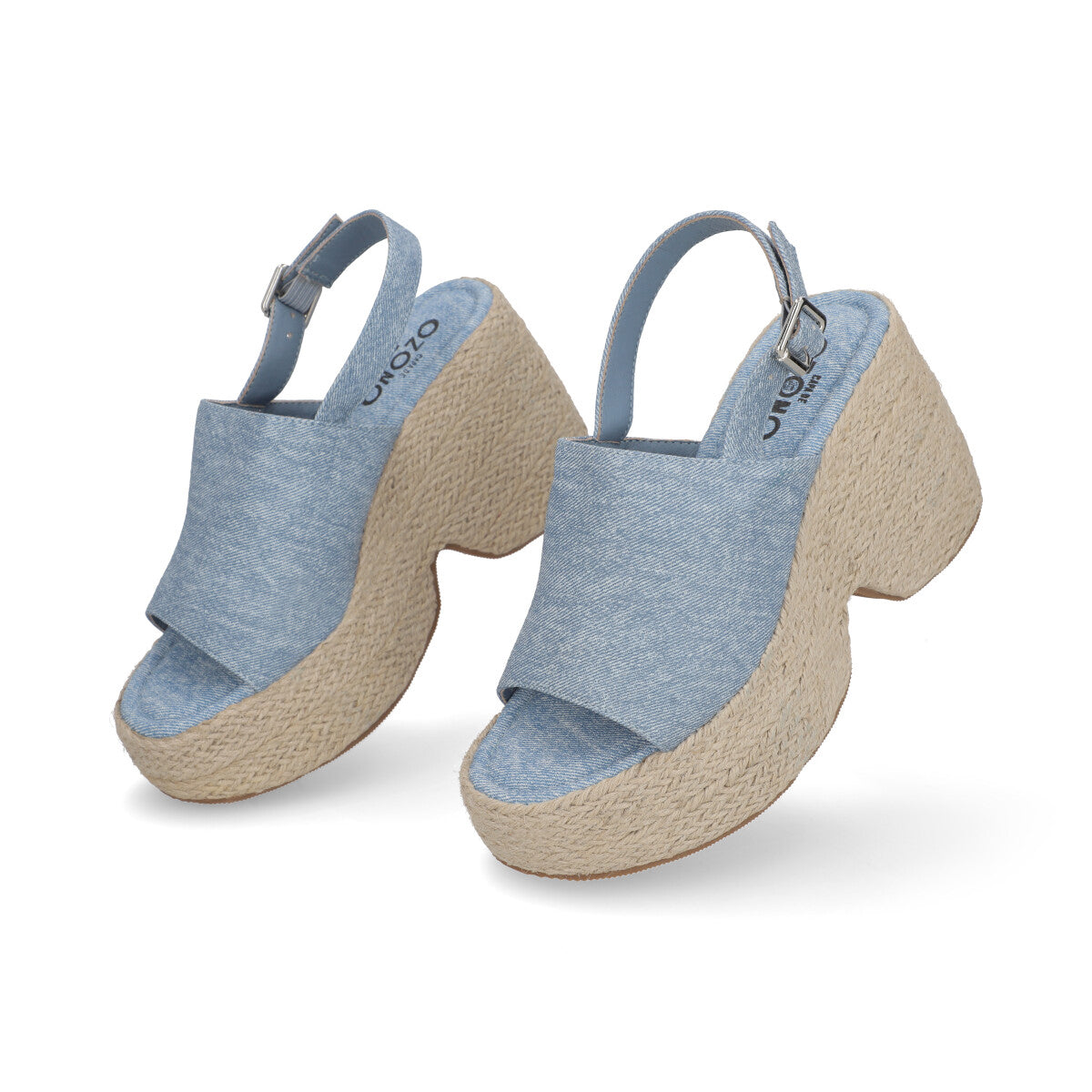 SANDALIA CASUAL DAMA 612401 AZUL CAPA DE OZONO