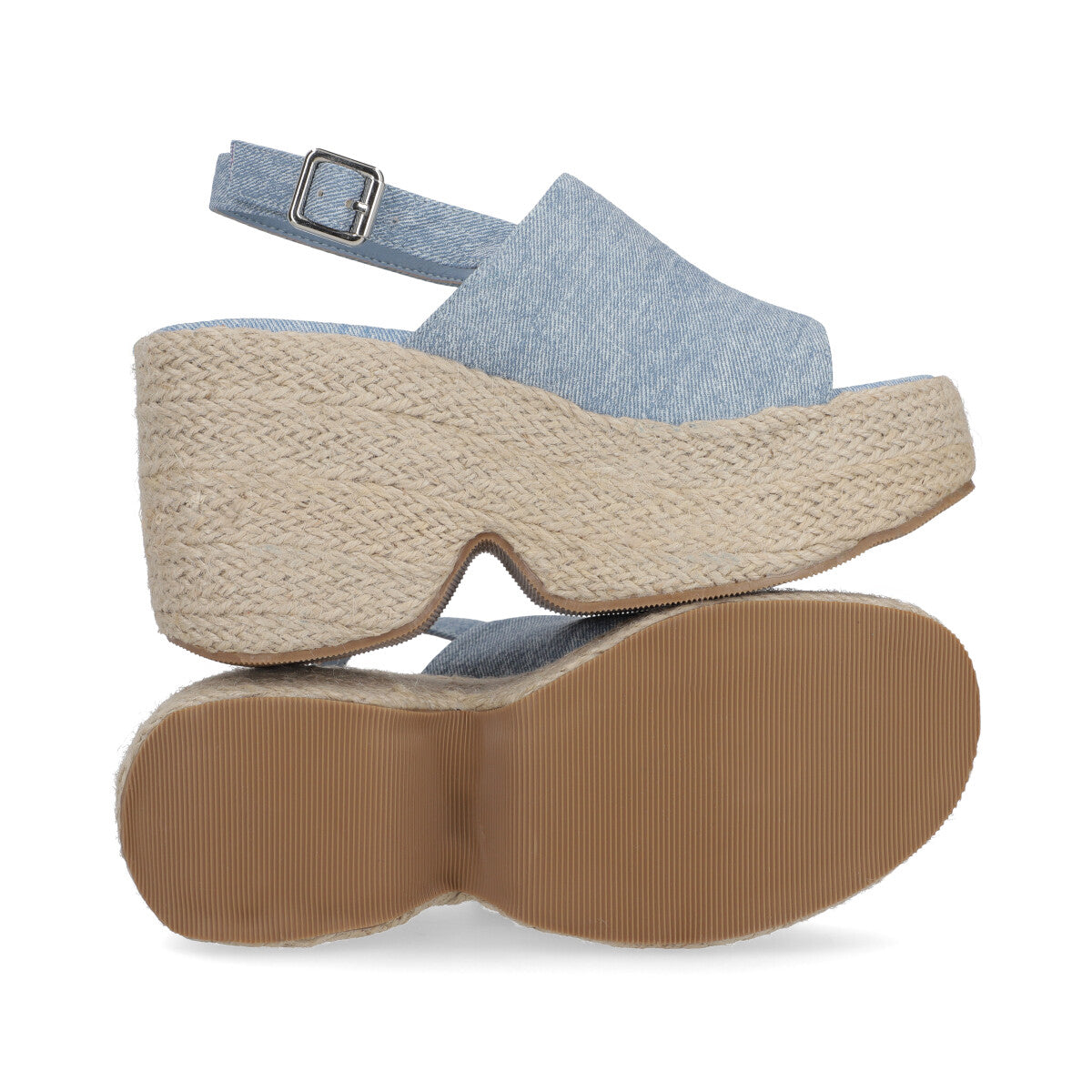 SANDALIA CASUAL DAMA 612401 AZUL CAPA DE OZONO