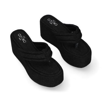 SANDALIA CASUAL DAMA 612501 NEGRO CAPA DE OZONO