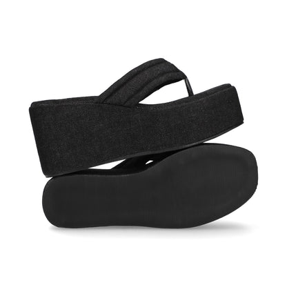 SANDALIA CASUAL DAMA 612501 NEGRO CAPA DE OZONO