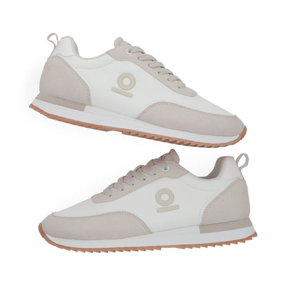 SNEAKER SPORT DAMA 612701 LATTE CAPA DE OZONO