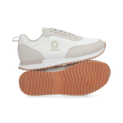SNEAKER SPORT DAMA 612701 LATTE CAPA DE OZONO