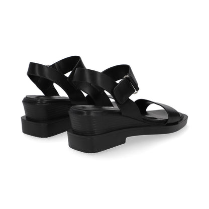 SANDALIA CASUAL DAMA 612801 NEGRO CAPA DE OZONO