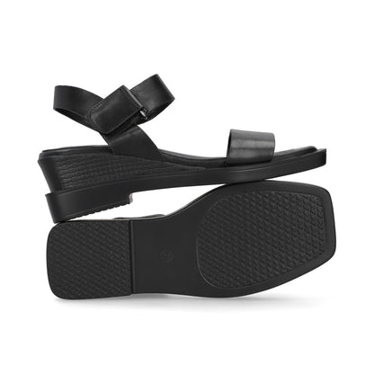 SANDALIA CASUAL DAMA 612801 NEGRO CAPA DE OZONO