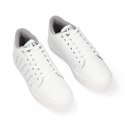 SNEAKER SPORT DAMA 620101 BLANCO/PLATA CAPA DE OZONO