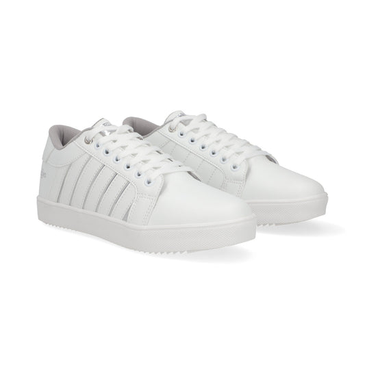 SNEAKER SPORT DAMA 620101 BLANCO/PLATA CAPA DE OZONO