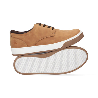 SNEAKER SPORT CABALLERO 620305 CAMEL CAPA DE OZONO