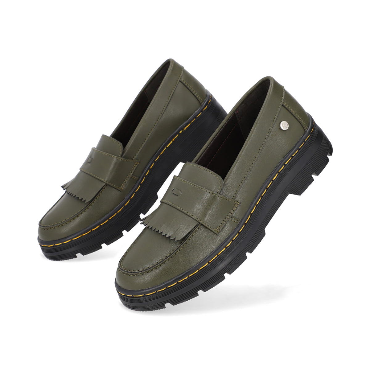 MOCASIN CASUAL DAMA 621205 OLIVO CAPA DE OZONO