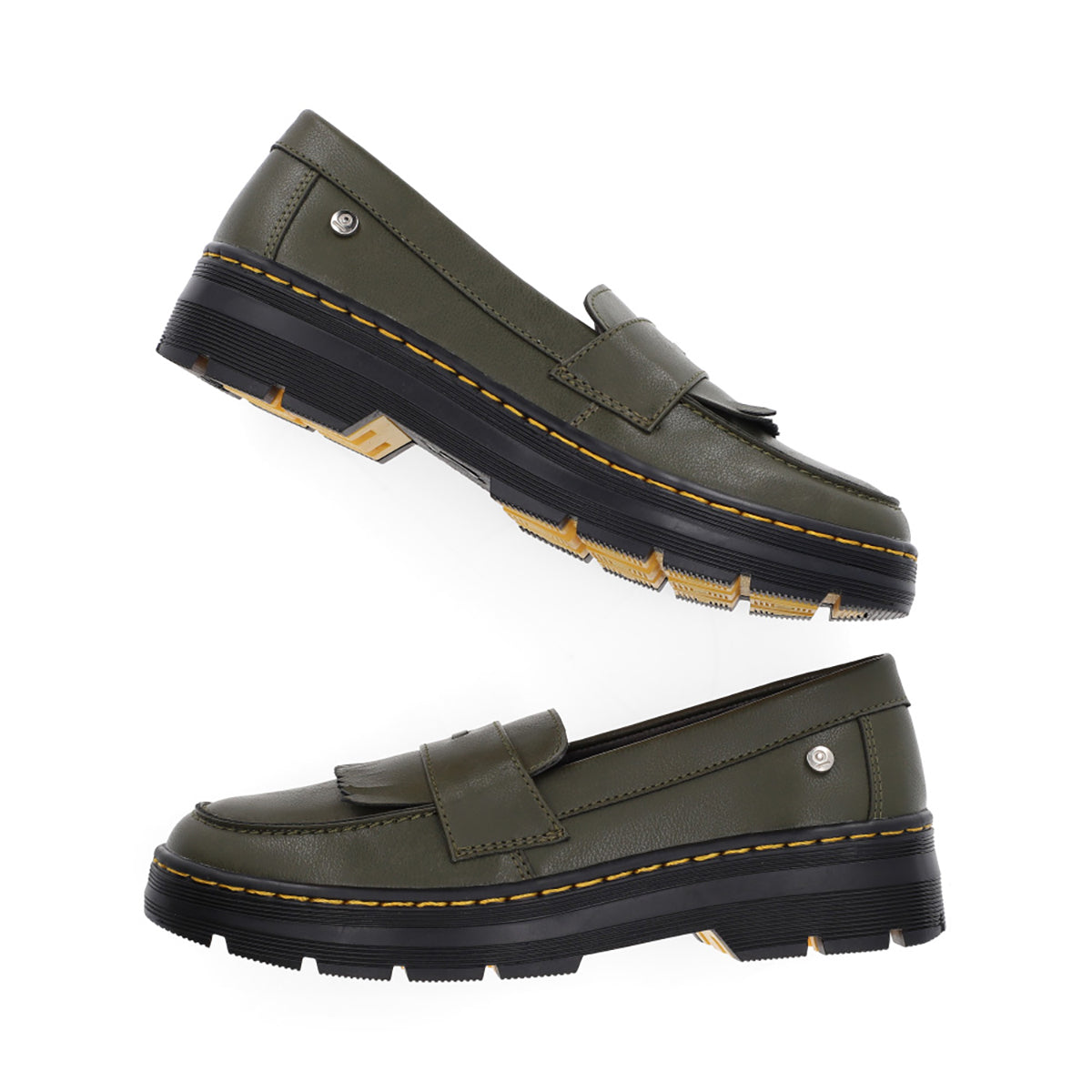 MOCASIN CASUAL DAMA 621205 OLIVO CAPA DE OZONO