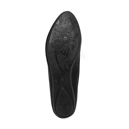 BALERINA CASUAL DAMA 621502 NEGRO CAPA DE OZONO