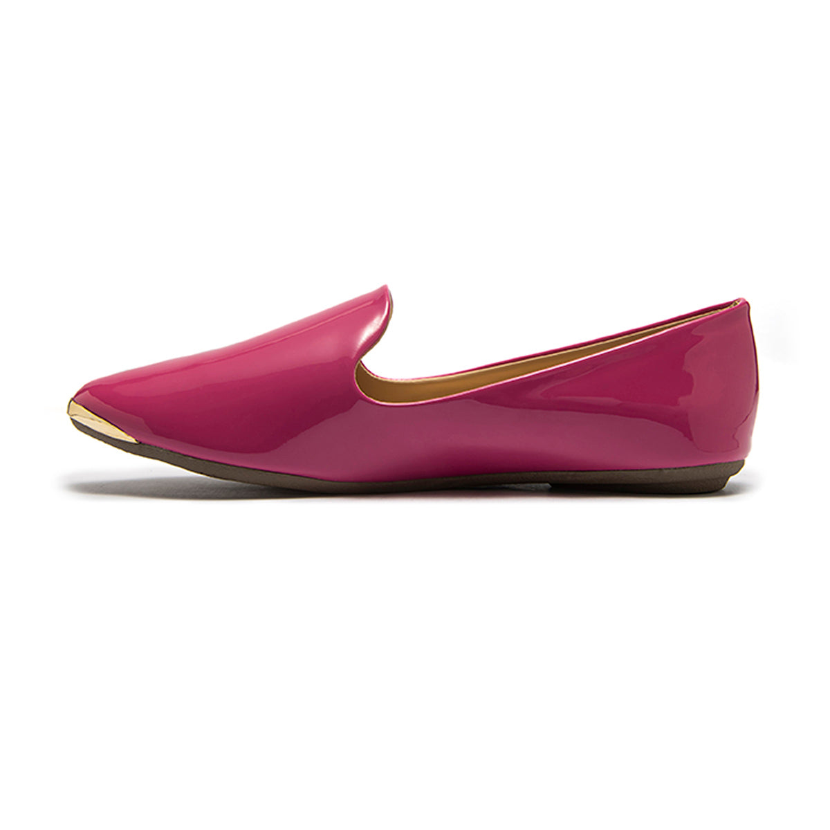 BALERINA CASUAL DAMA 621503 CHAROL ROSA CAPA DE OZONO