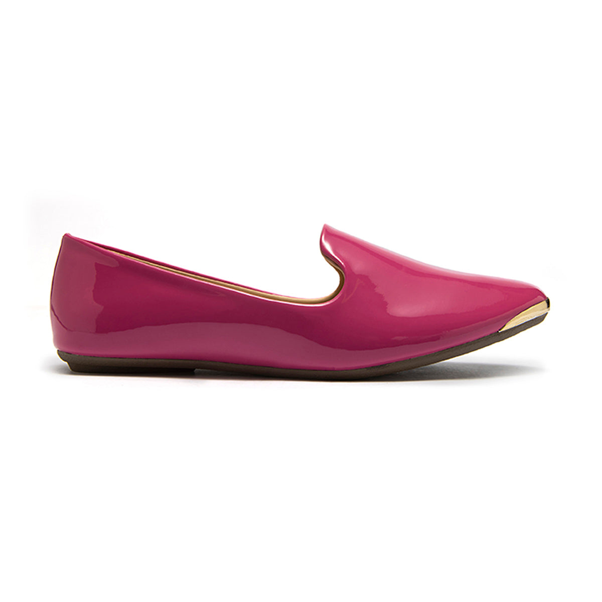 BALERINA CASUAL DAMA 621503 CHAROL ROSA CAPA DE OZONO