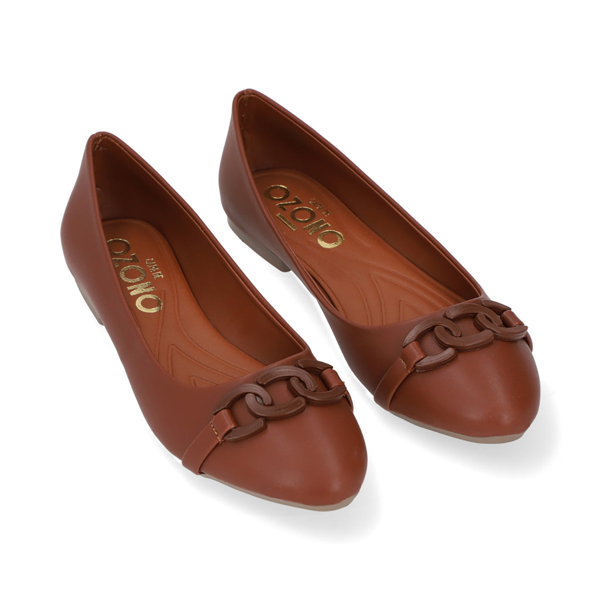 BALERINA CASUAL DAMA 621510 CHOCOLATE CAPA DE OZONO