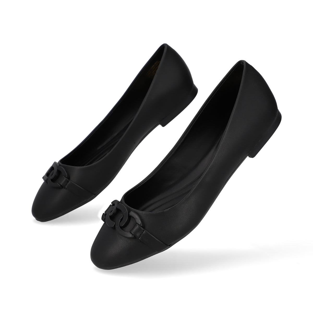 BALERINA CASUAL DAMA 621510 NEGRO CAPA DE OZONO