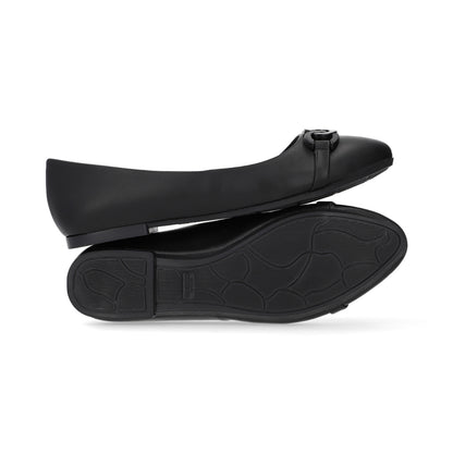 BALERINA CASUAL DAMA 621510 NEGRO CAPA DE OZONO
